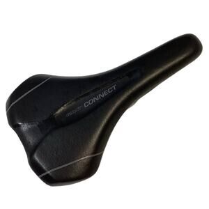 Giant Connect Womens Black Detachable Comfort Bike Saddle Seat Dual Metal Rail